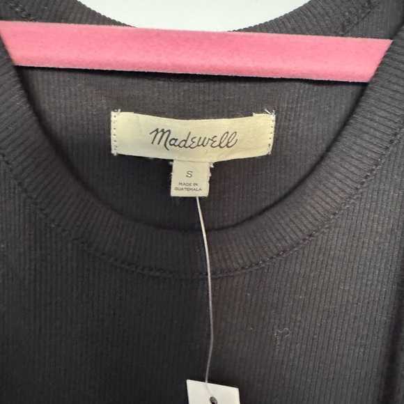Madewell Supima Rib Mini Dress NWT - Picture 4 of 5